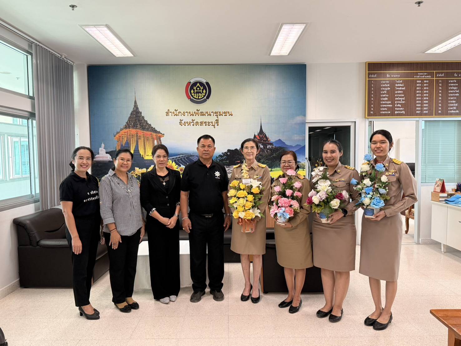 พช.สระบุรี เติมเต็มทีมงาน ต้อนรับข้าราชการย้ายมารับตำแหน่งใหม่