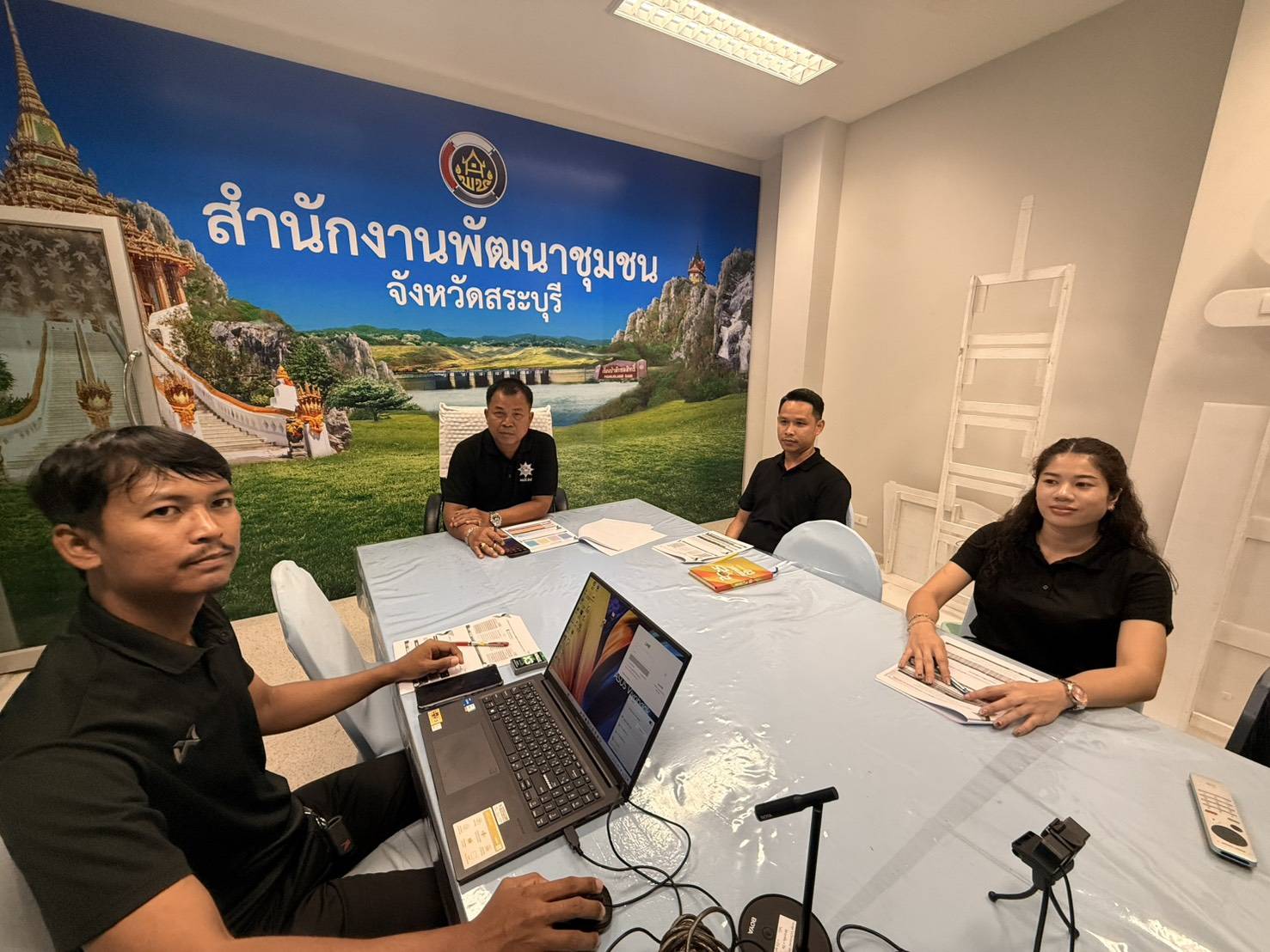 พช.สระบุรี ประชุมขับเคลื่อนการดำเนินงานกองทุนพัฒนาบทบาทสตรี เสริมประสิทธิภาพการประเมินผลและการใช้ระบบดิจิทัล