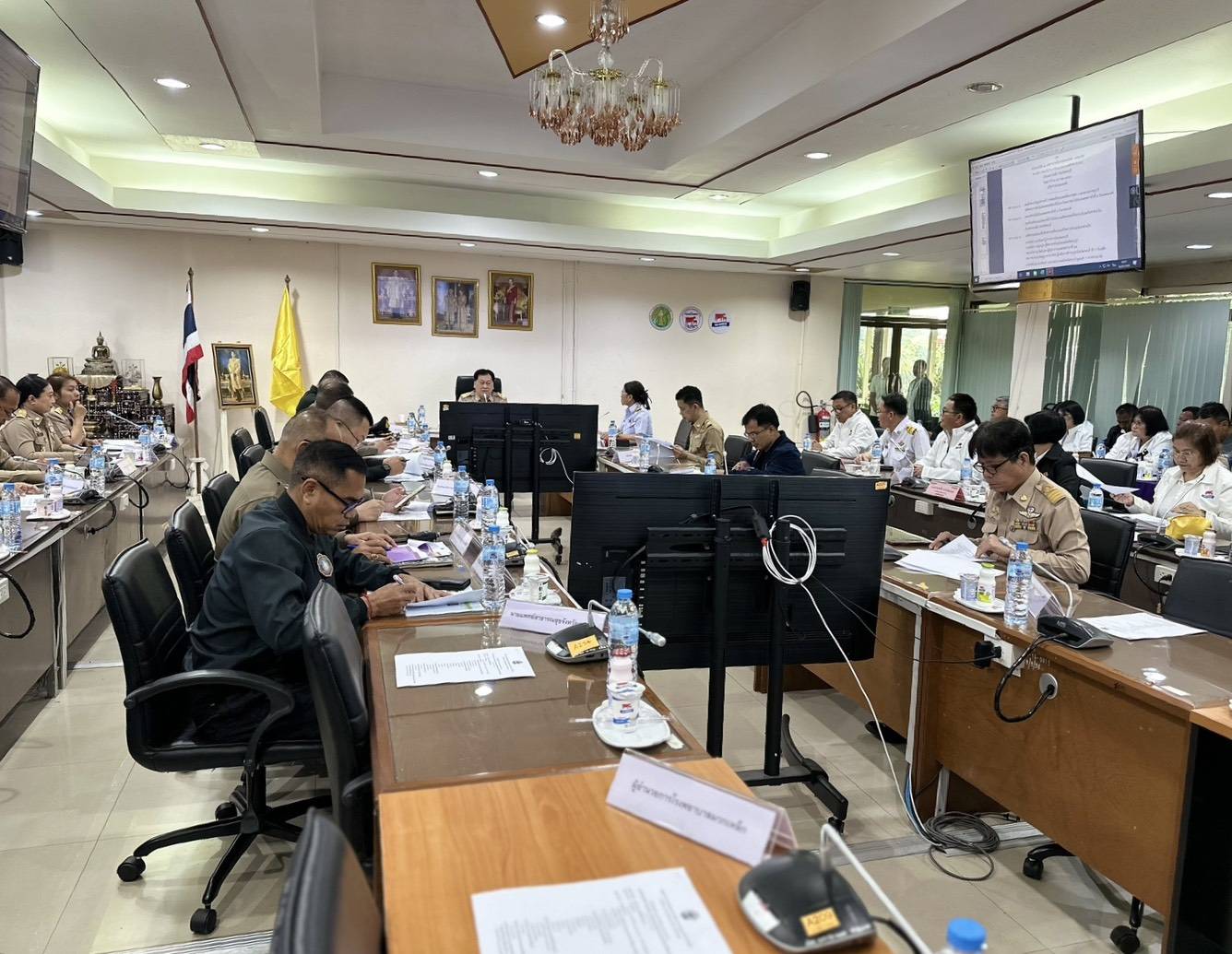 พช.สระบุรี ร่วมประชุมติดตามความคืบหน้าการมอบหมายภารกิจเตรียมการรับเสด็จสมเด็จพระกนิษฐาธิราชเจ้า กรมสมเด็จพระเทพรัตนราชสุดาฯ สยามบรมราชกุมารี เสด็จพระราชดำเนินทรงเปิดงาน "เทศกาลโคนมแห่งชาติ" ประจำปี 2569