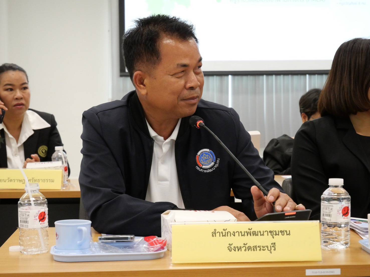 พช.สระบุรี ร่วมประชุมและลงพื้นที่นิเทศ ติดตาม และตรวจเยี่ยม โครงการส่งเสริมและพัฒนาการพูด อ่าน เขียนภาษาไทย ของสภากาชาดไทย