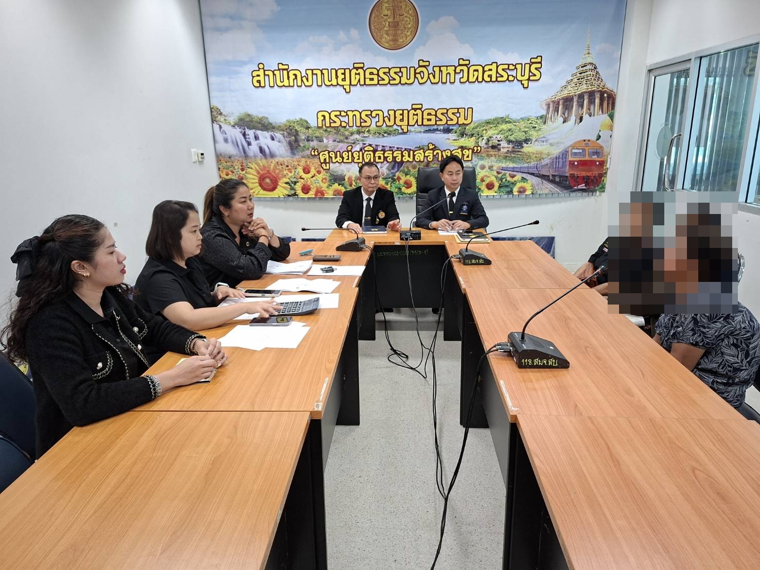 พช.สระบุรี ดำเนินการไกล่เกลี่ยข้อพิพาทพร้อมให้ความช่วยเหลือลูกหนี้ฯ ตามพระราชบัญญัติการไกล่เกลี่ยข้อพิพาท พ.ศ. 2562