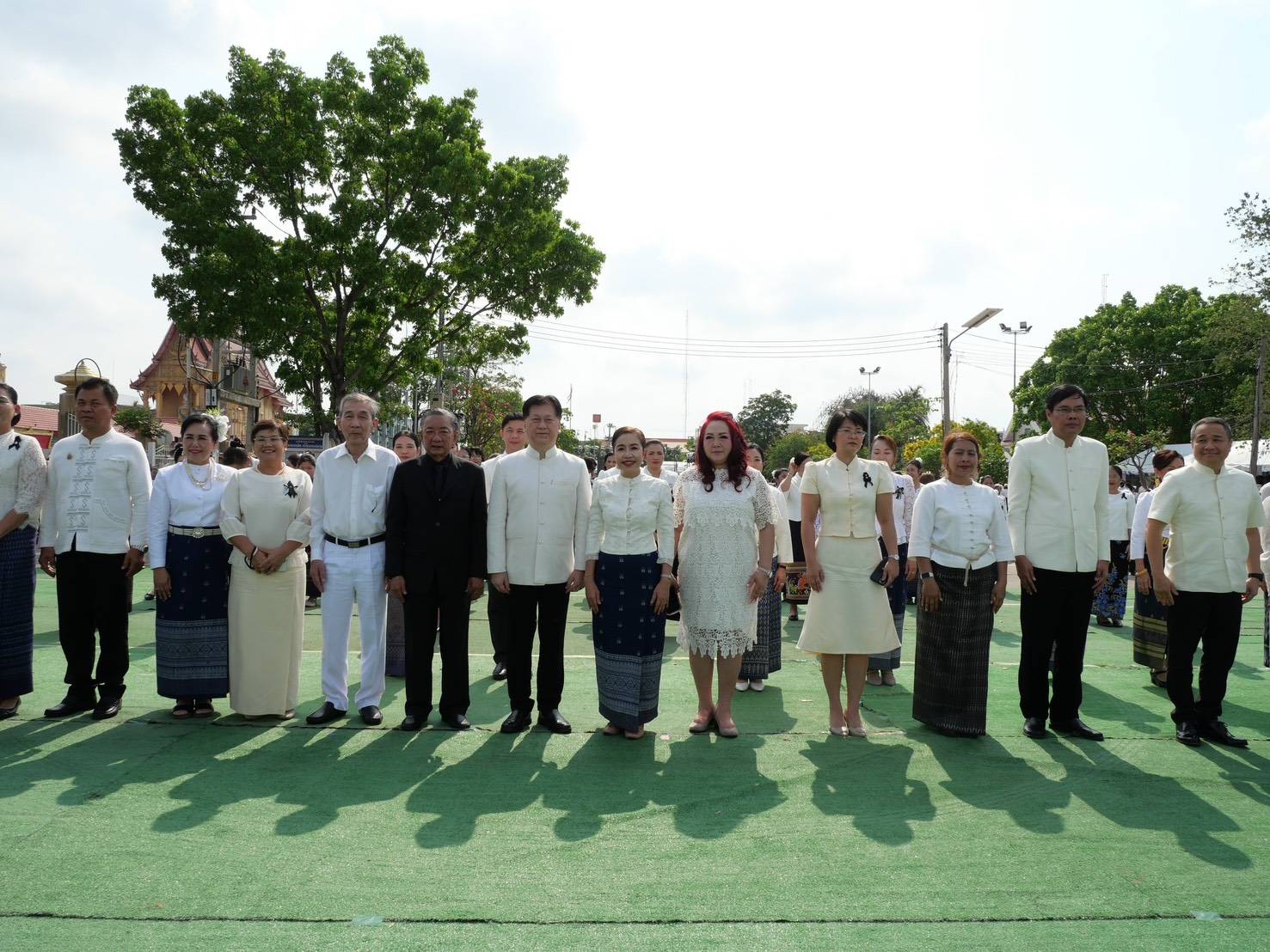 พช.สระบุรี ร่วมพิธีเจริญพระพุทธมนต์สมโภชฯ และพิธีสักการะศาลหลักเมือง ในงาน “สานสายใยรัก ภูมิใจภักดิ์สมเด็จพระพันปีหลวง สักการะศาลหลักเมือง ลือเลื่องเมืองสระบุรี 477 ปี”