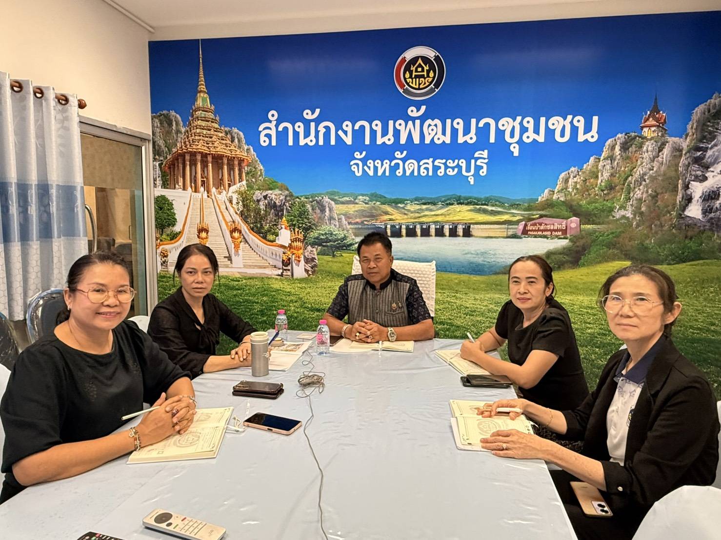 พช.สระบุรี ร่วมประชุมติดตามนโยบายกระทรวงมหาดไทย มุ่งยกระดับคุณภาพชีวิตประชาชน