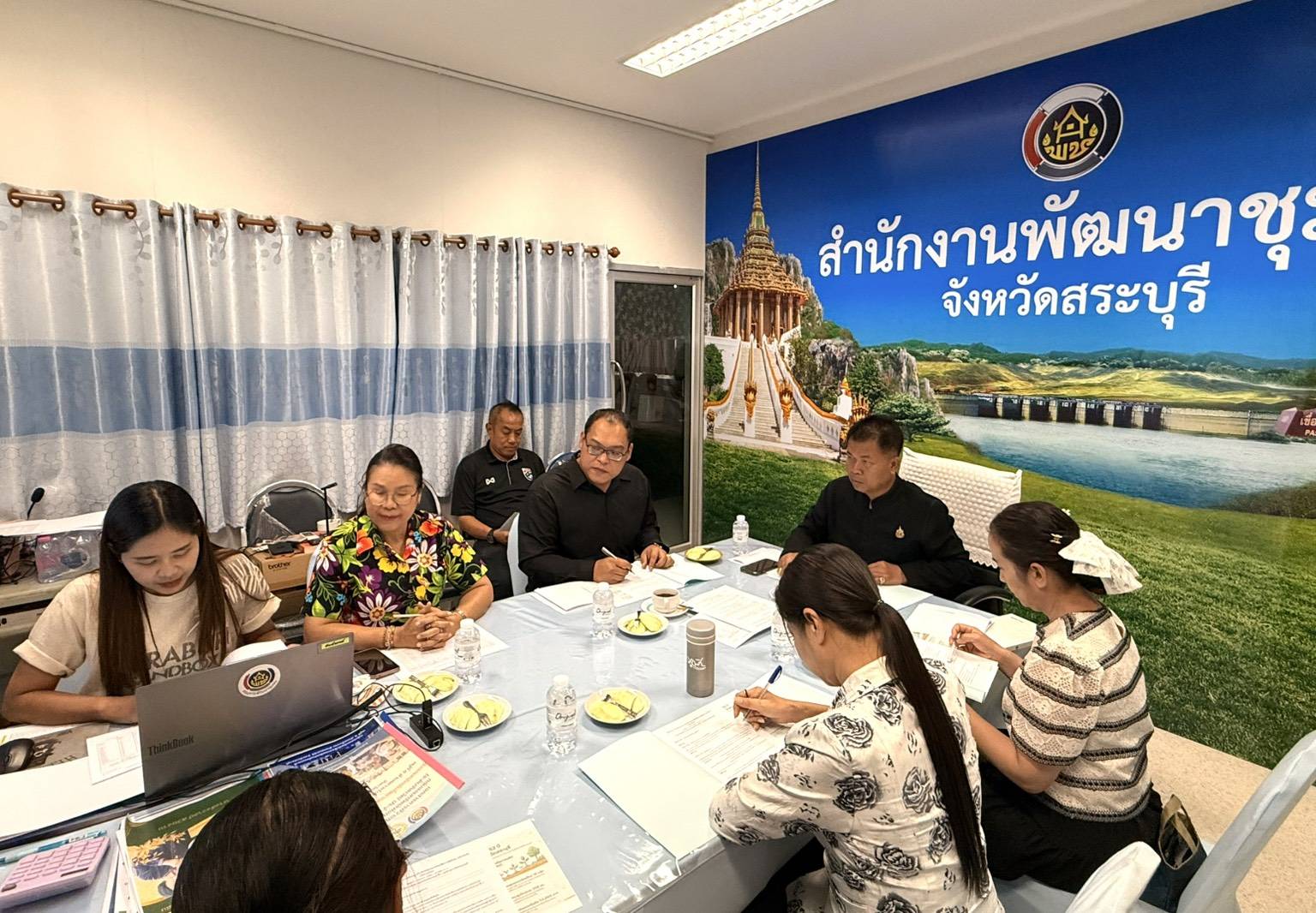 พช.สระบุรี จัดประชุมคัดเลือกกลุ่มออมทรัพย์เพื่อการผลิตดีเด่นระดับจังหวัด 