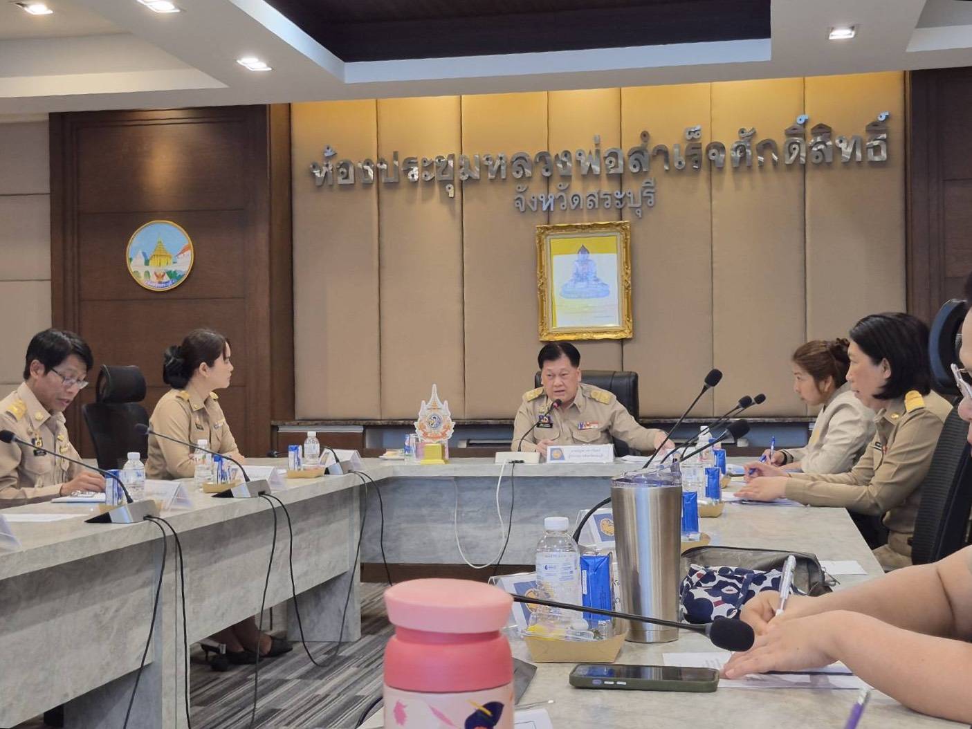 พช.สระบุรี ร่วมประชุมขับเคลื่อนภารกิจสำคัญกระทรวงมหาดไทย ผ่านระบบ VCS มุ่งแก้ปัญหาสาธารณภัยและยกระดับคุณภาพชีวิตประชาชน