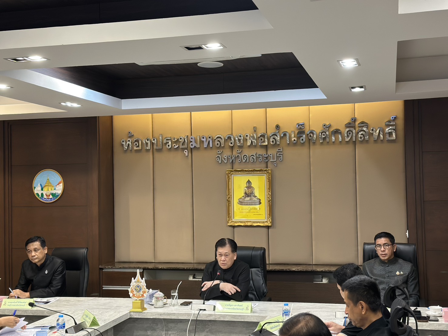 พช.สระบุรี ร่วมประชุมหัวหน้าส่วนราชการประจำจังหวัด สังกัดกระทรวงมหาดไทย และนายอำเภอ ครั้งที่ 5/2569