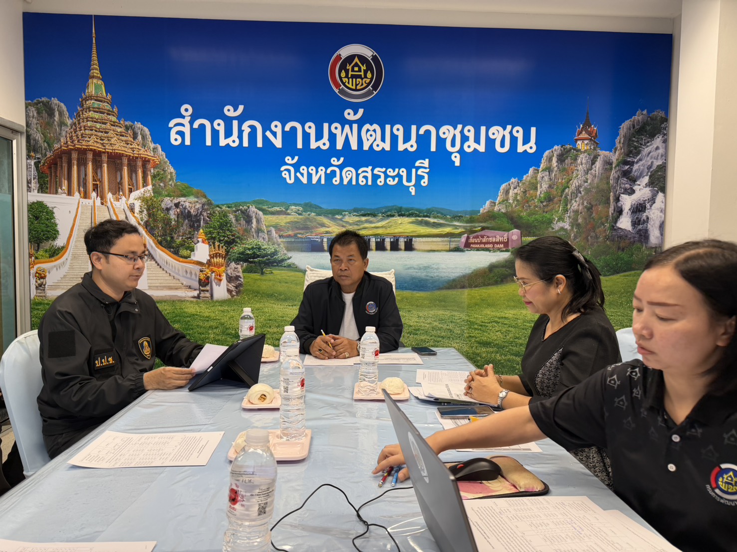 พช.สระบุรี รับการติดตามความก้าวหน้าการดำเนินโครงการส่งเสริมพัฒนาชุมชนธรรมาภิบาล ประจำปีงบประมาณ พ.ศ. 2569