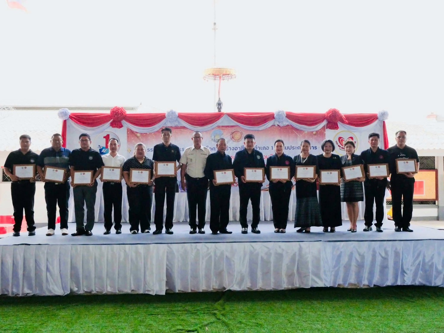 พช.สระบุรี ร่วมกิจกรรมตลาดนัดแรงงาน “ปันโอกาสสร้างอาชีพ 1 อำเภอ 1 สถานประกอบการ” สนับสนุนการคืนคนดีสู่สังคมอย่างยั่งยืน